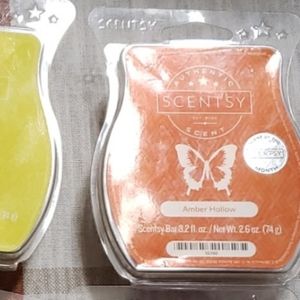 3 Scentsy Bars, Amber Hollow